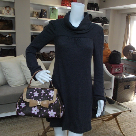 Monogram Cherry Blossom Sac Retro Bag Brown