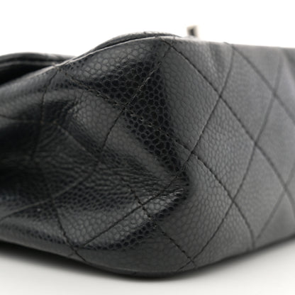 Chanel Caviar Quilted Mini Square Flap Black 9 of 12