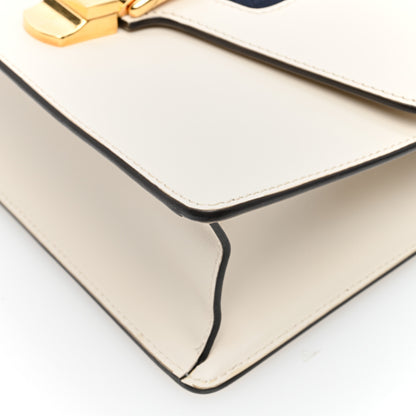 Gucci Calfskin Small Sylvie Shoulder Bag Off White 10 of 10