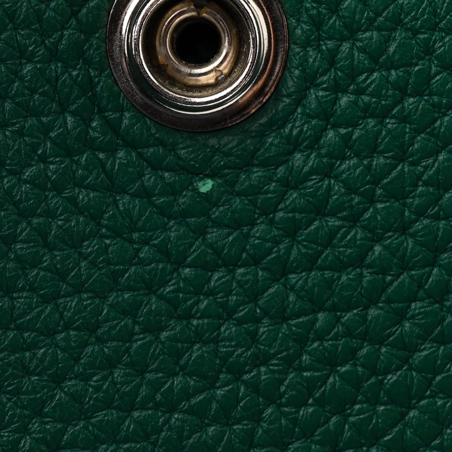 Hermes Taurillon Clemence EVELYNE III PM Malachite 13 of 13