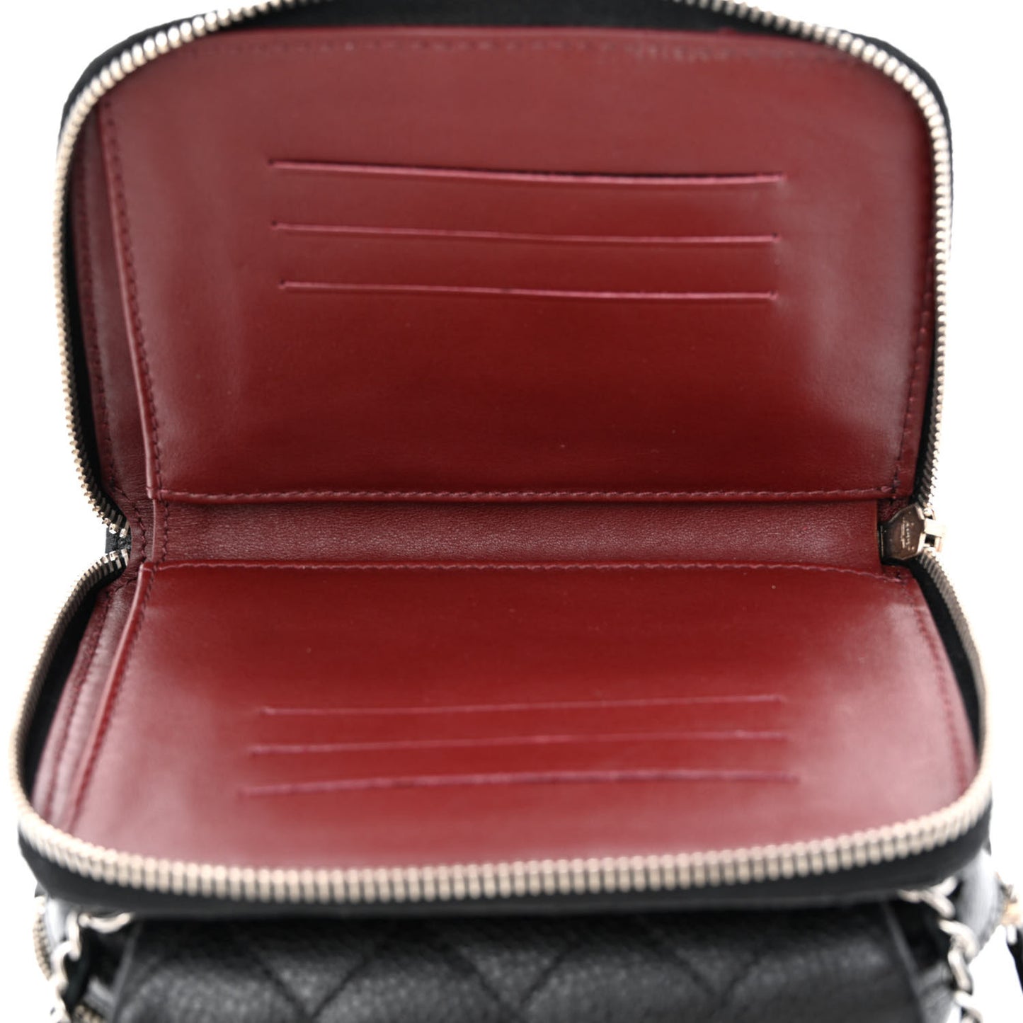 Caviar Quilted New Mini Flap Black