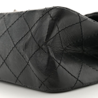 Chanel Aged Calfskin Lucky Charms 2.55 Reissue 225 Flap Black 10 of 11