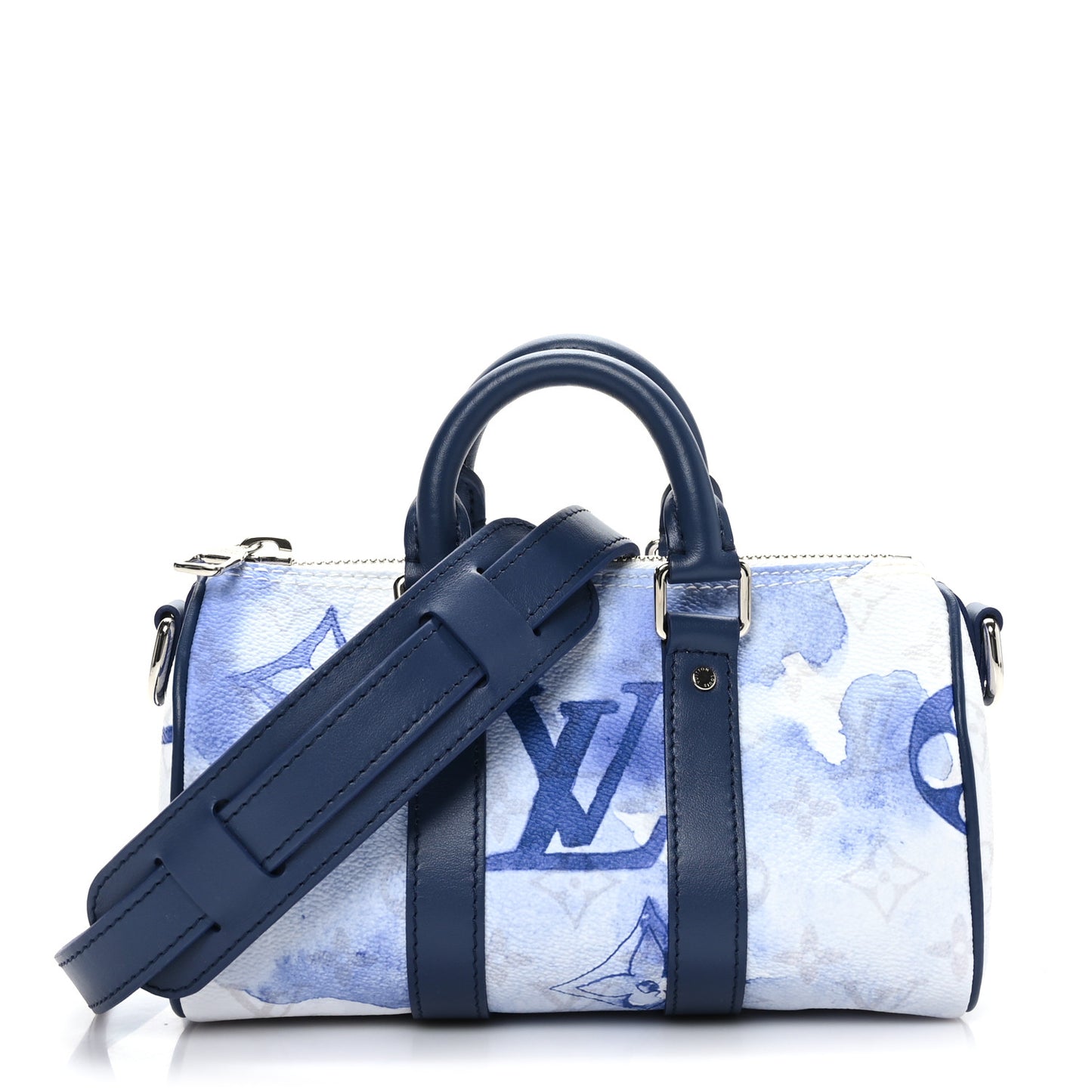 Monogram Watercolor Keepall XS Blue