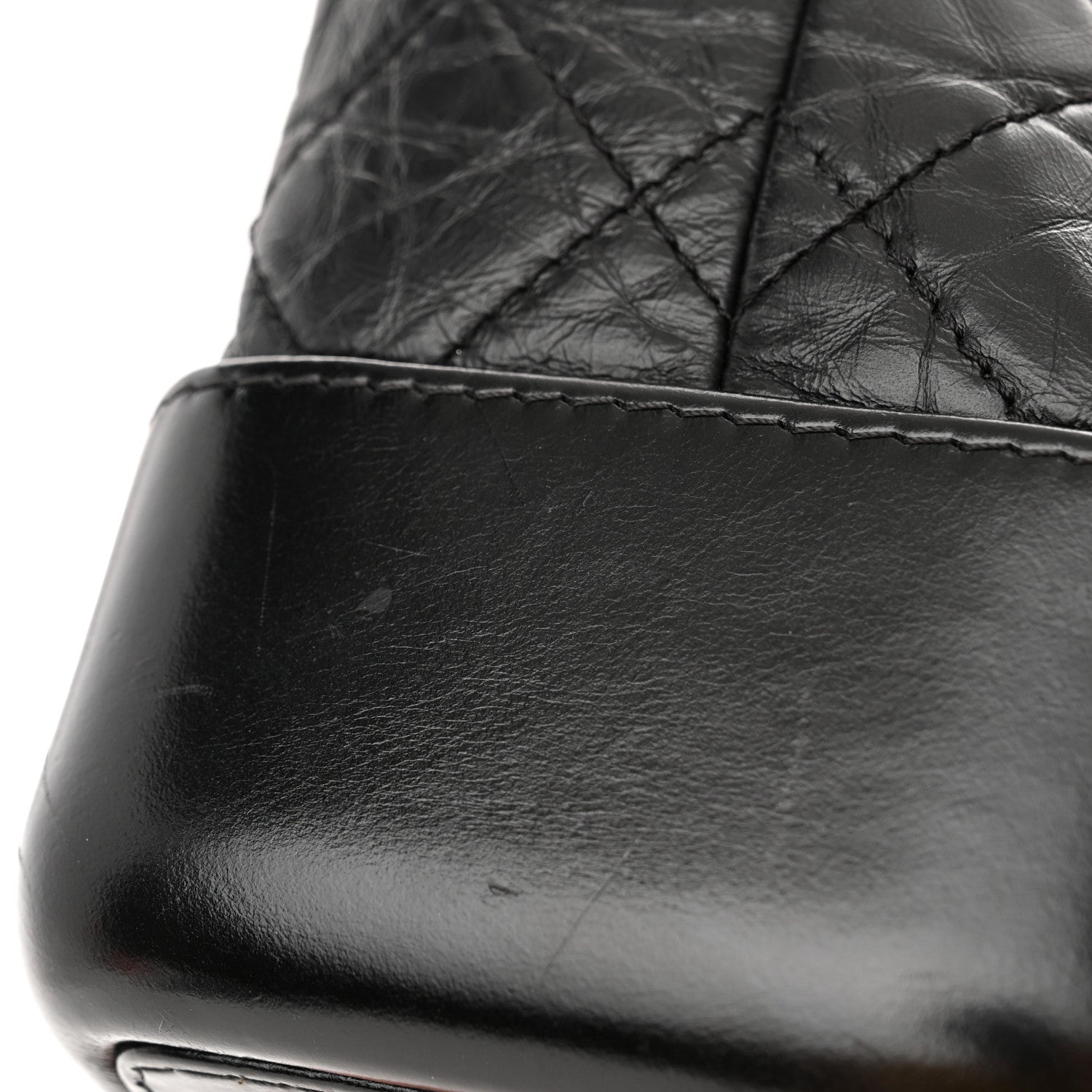 Chanel Aged Calfskin Quilted Small Gabrielle Backpack Black 15 of 16