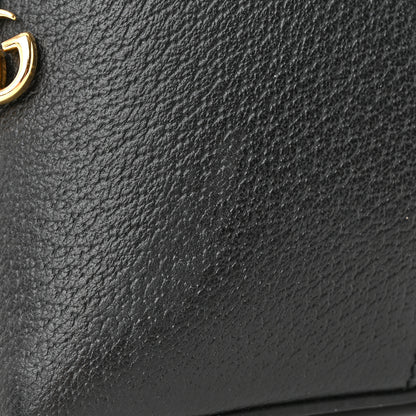 Gucci Calfskin GG Web Small Ophidia Dome Shoulder Bag Black 12 of 14