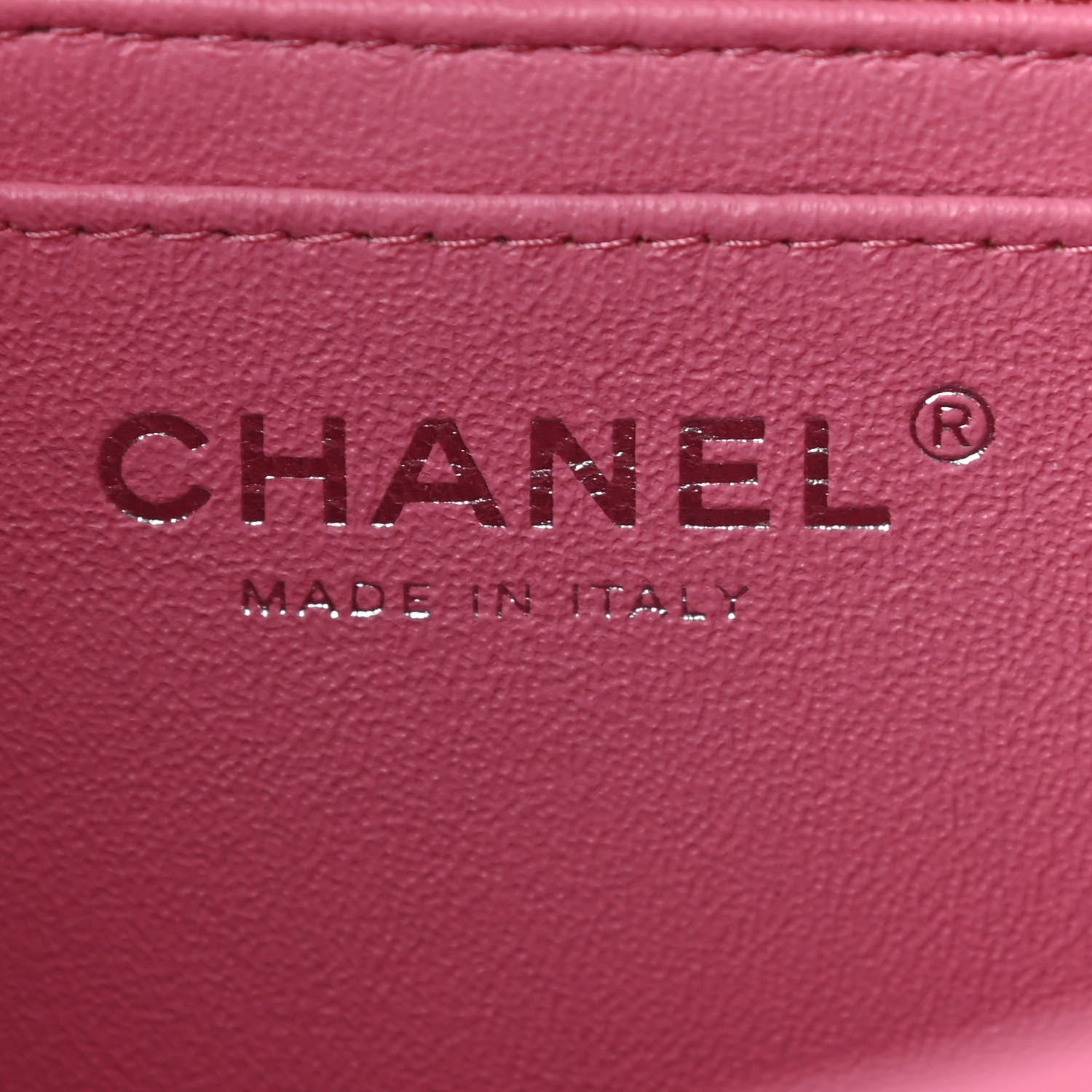 Chanel Lambskin Quilted Mini Rectangular Flap Pink 5 of 8