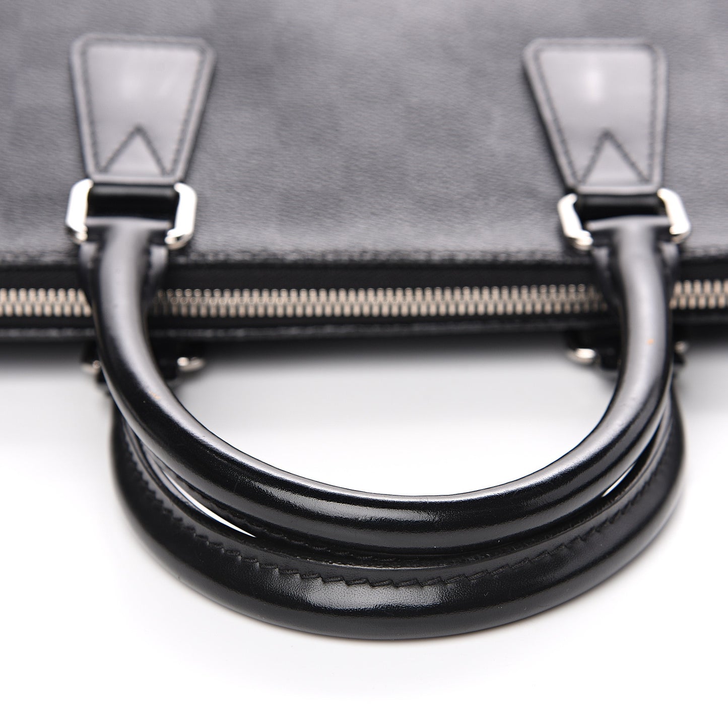 Damier Graphite Porte-Documents Jour
