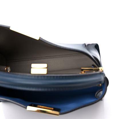 Fendi Vitello Tahiti Nappa Medium Peekaboo Iconic Essentially Satchel Notturno Grigio Polvere Nebula 5 of 13