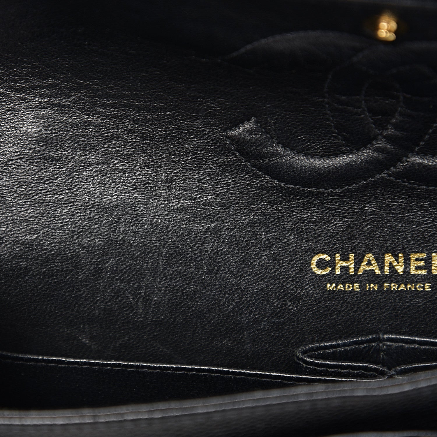 Chanel Caviar Quilted Medium Double Flap Black 7 of 14