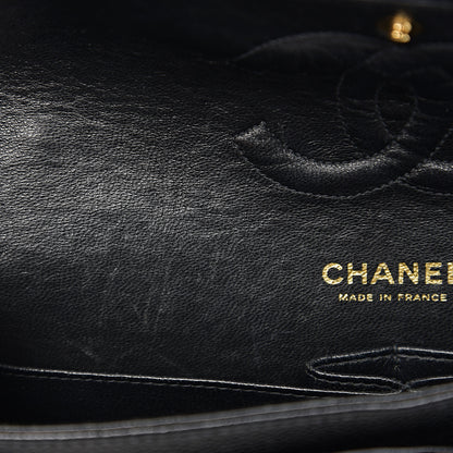 Chanel Caviar Quilted Medium Double Flap Black 7 of 14
