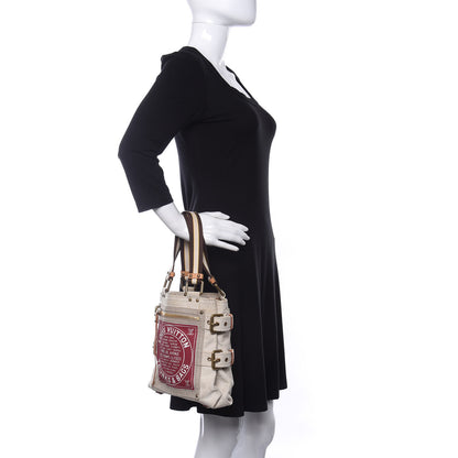 Louis Vuitton Toile Globe Shopper Cabas PM Red 2 of 10