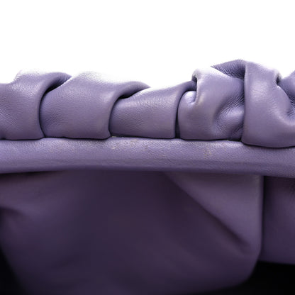Bottega Veneta Smooth Butter Calf The Pouch Oversized Clutch Lavender 10 of 15