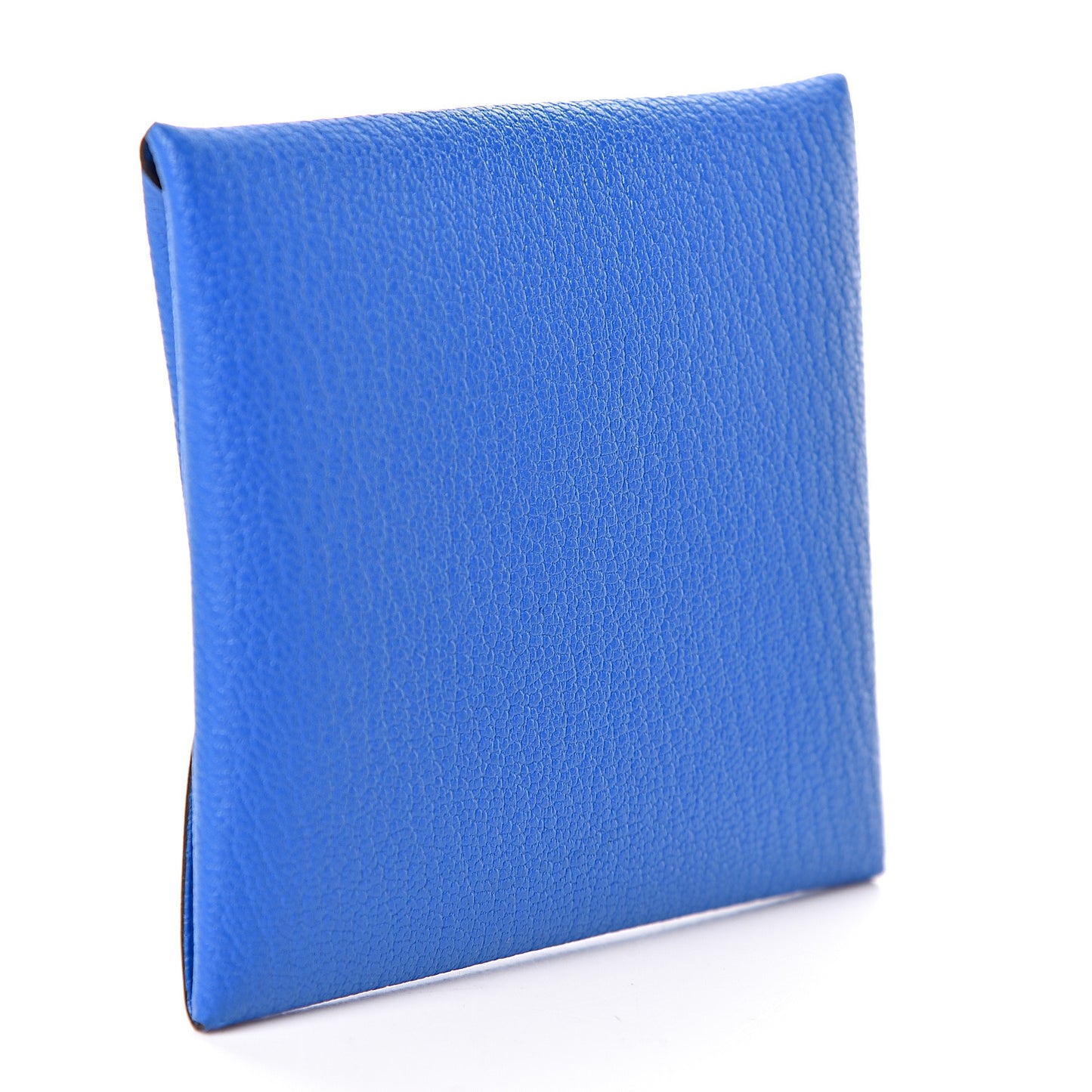 Chevre Mysore Bastia Coin Purse Bleu Hydra