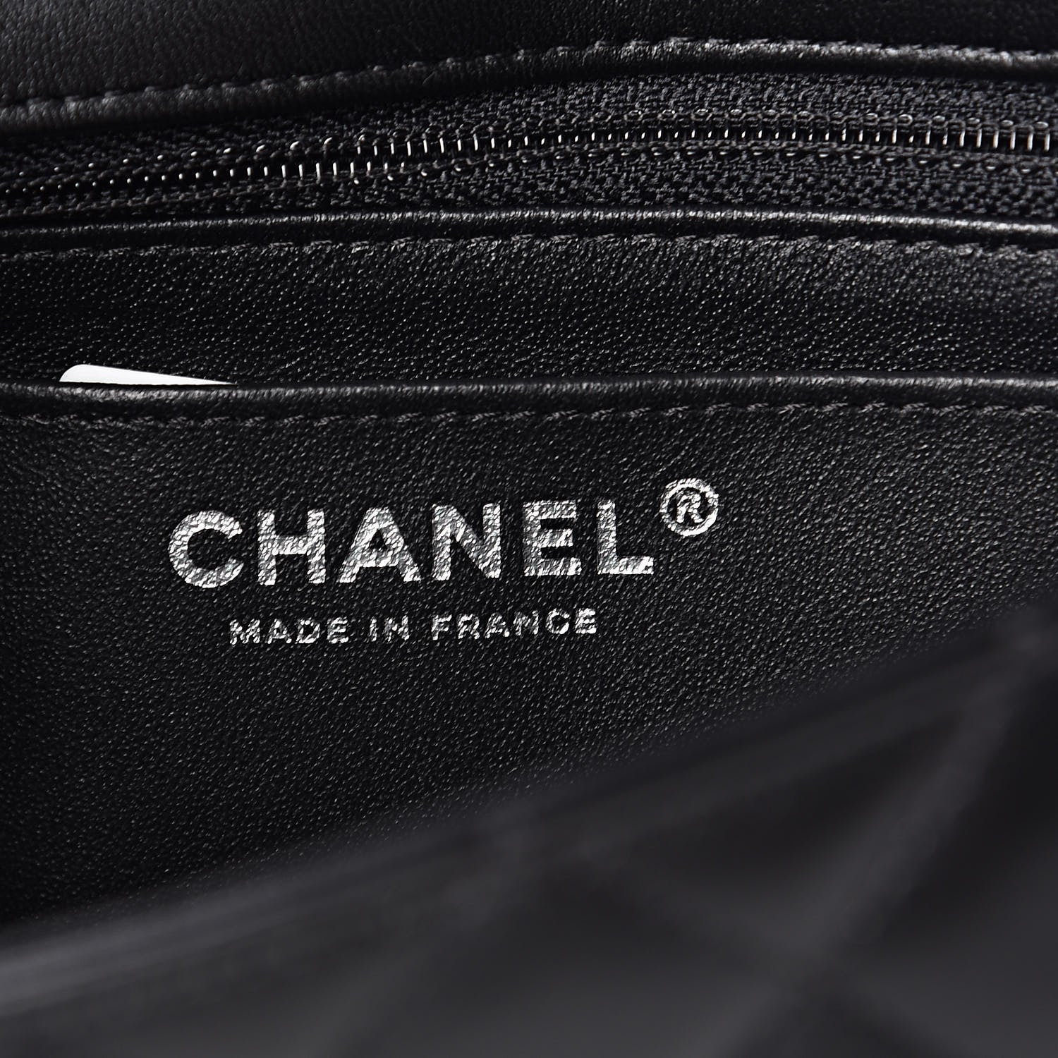 Chanel Lambskin Quilted Mini Rectangular Flap Black 7 of 11