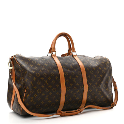 Louis Vuitton Monogram Keepall Bandouliere 55 3 of 10