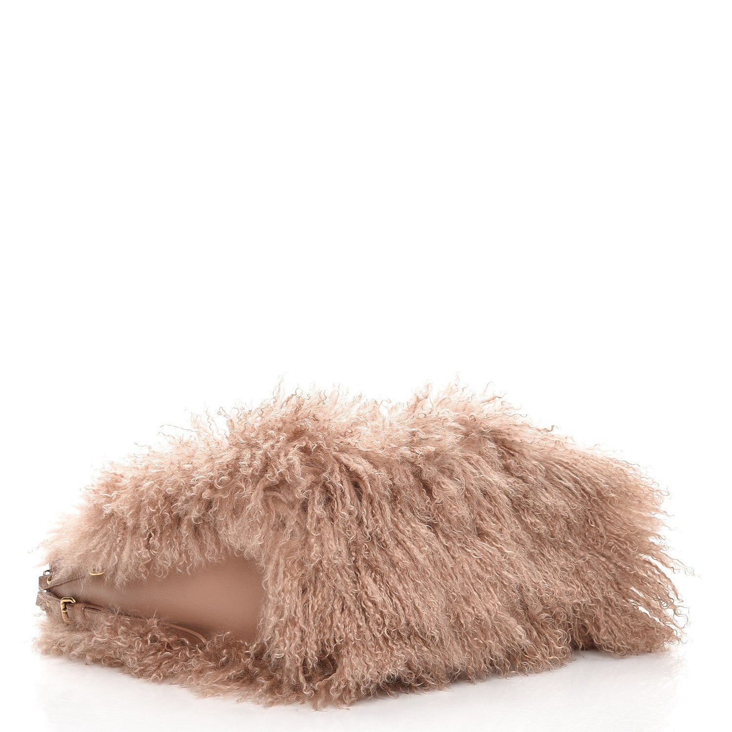 Christian Dior Mongolian Lamb Fur Libertine Tote Pink 4 of 9