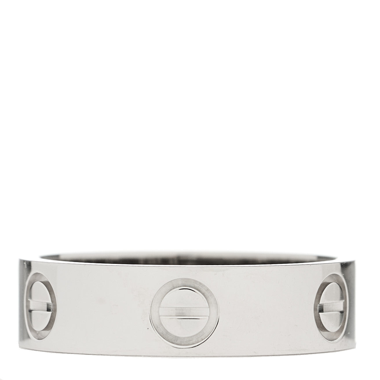 Platinum 5.5mm LOVE Ring 56 7.5