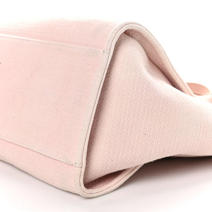 Chanel Mixed Fibers Calfskin Medium Deauville Tote Light Pink 9 of 9