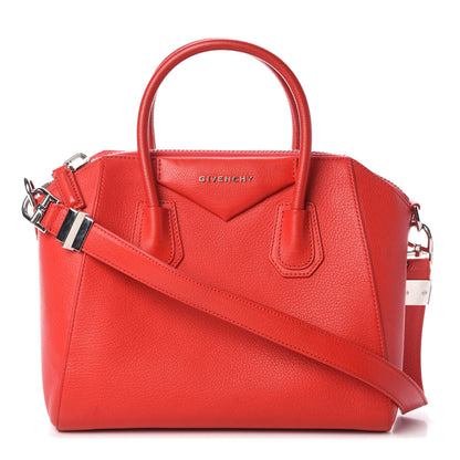 Givenchy Sugar Goatskin Small Antigona Red 1 of 9