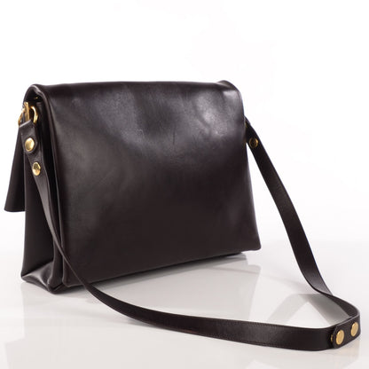 Celine Smooth Calfskin Blade Flap Burgundy 3 of 11