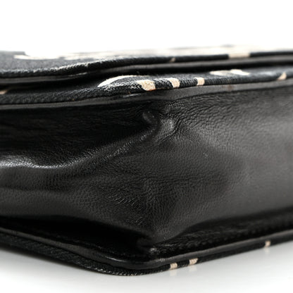 Chanel Denim Coco Wallet On Chain WOC Black 10 of 11