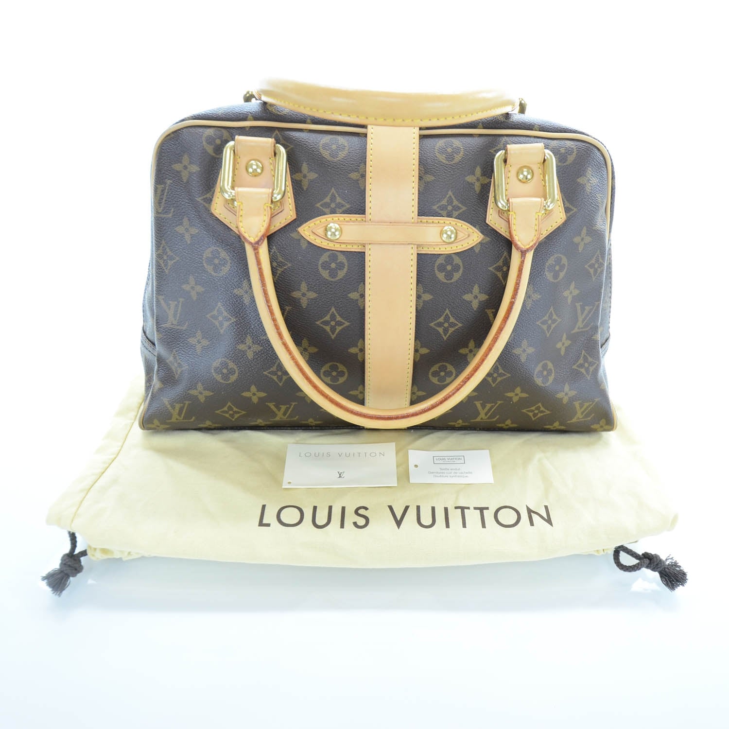 Louis Vuitton Monogram Manhattan GM 3 of 8