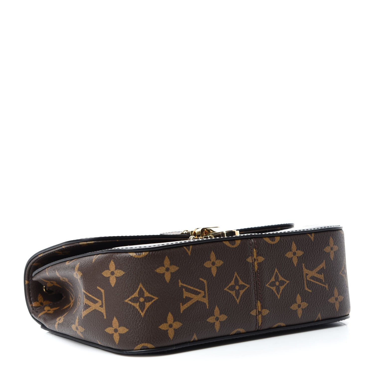 Louis Vuitton Patent Calfskin Monogram Cherrywood BB Black 4 of 10