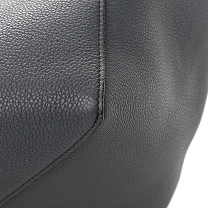 Celine Soft Grained Calfskin Small Belt Cabas Phantom Slate 11 of 12