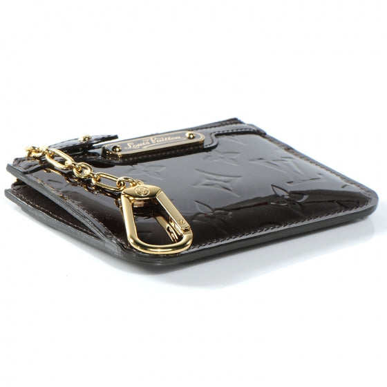 Louis Vuitton Vernis Key Pouch Amarante 4 of 8