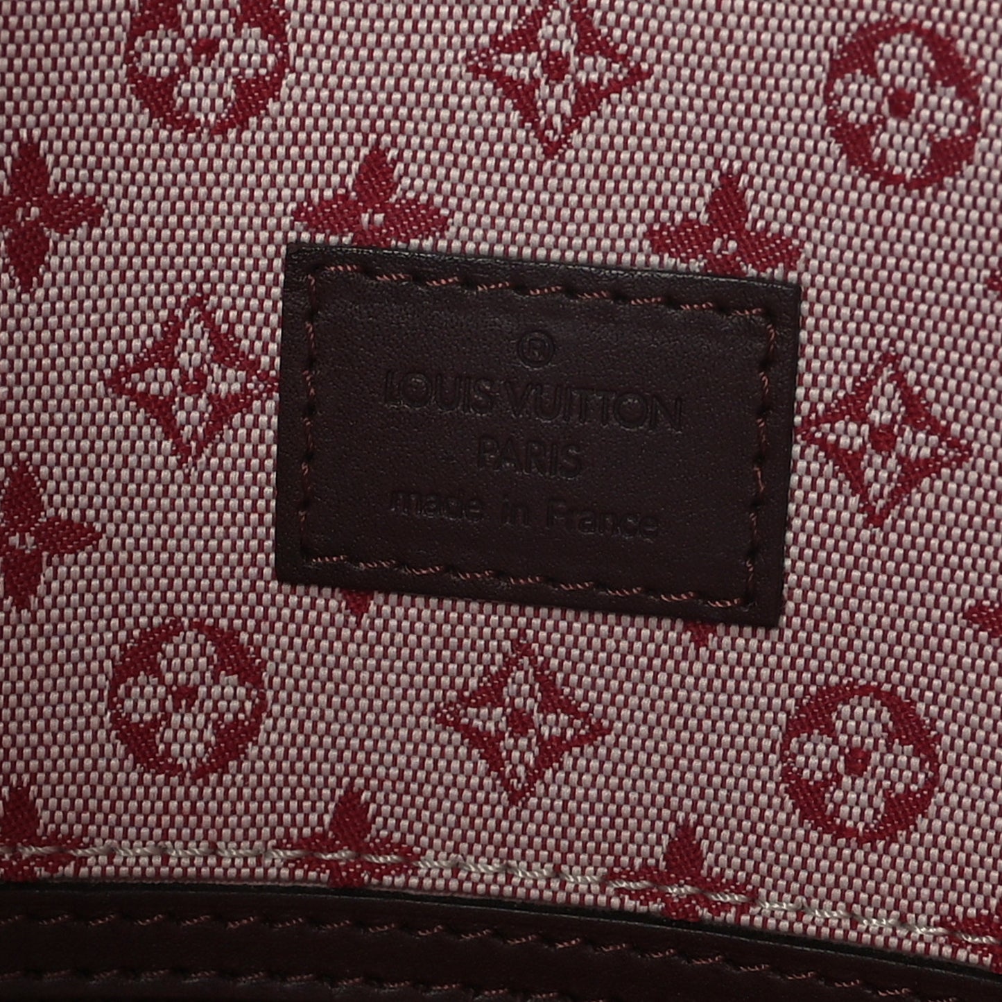 Mini Monogram Besace Mary Kate Cherry