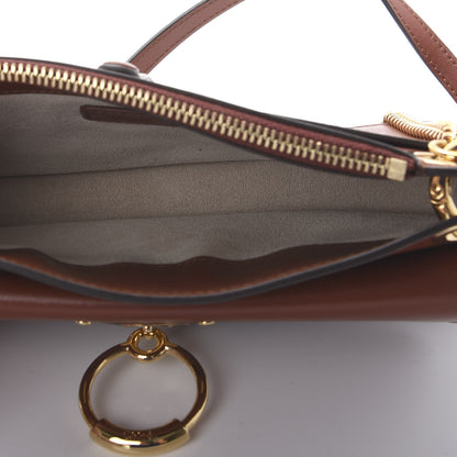 Chloe Calfskin Tess Mini Crossbody Bag Sepia Brown 5 of 9