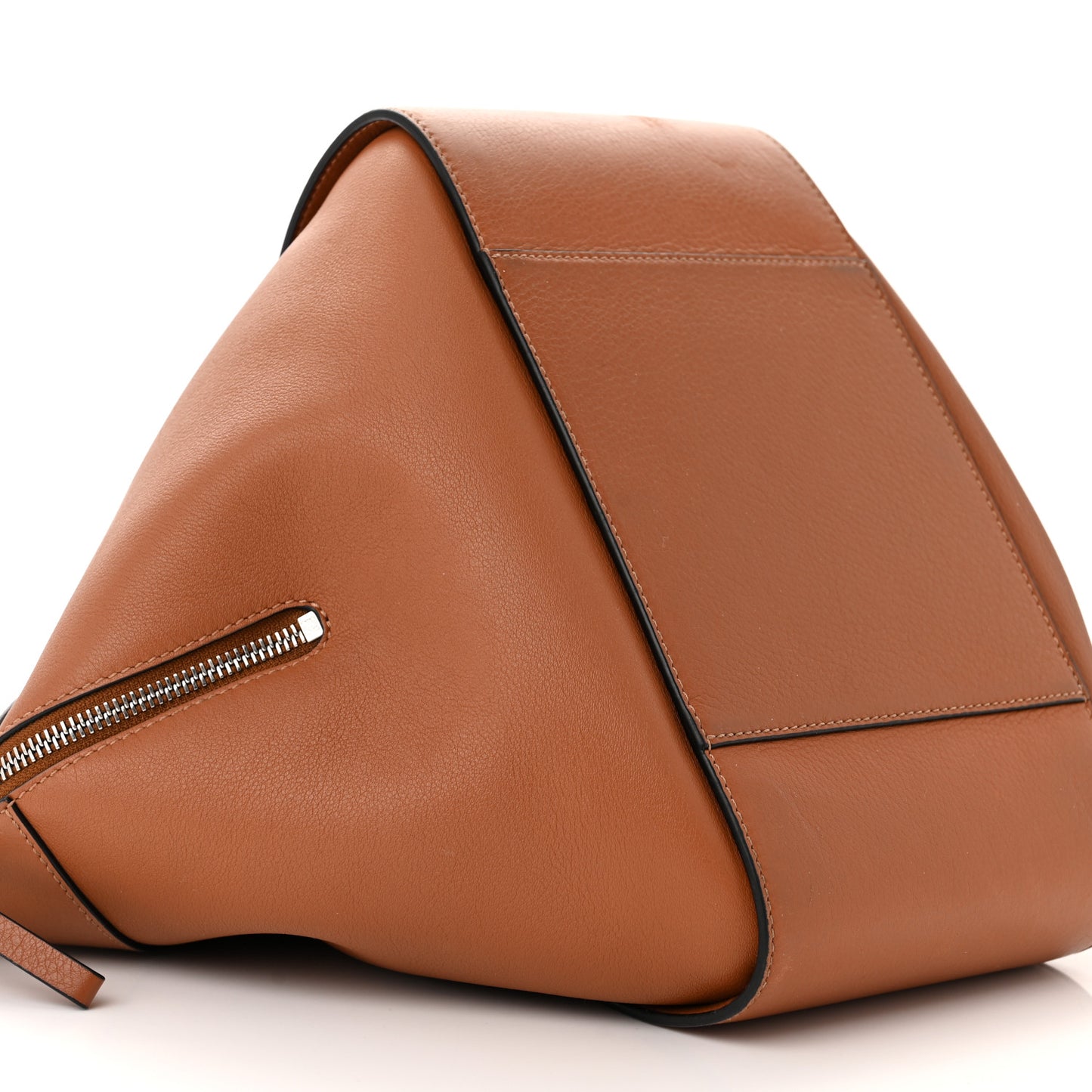 Calfskin Small Hammock Shoulder Bag Tan