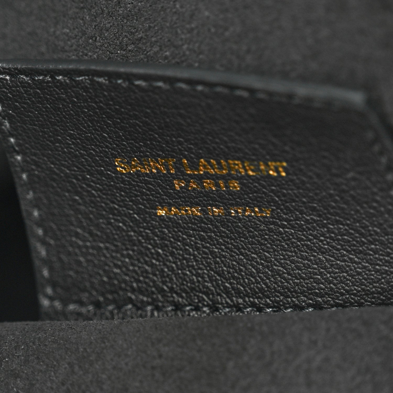 Saint Laurent Calfskin North-South Shopping Tote Green 7 of 10