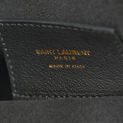 Saint Laurent Calfskin North-South Shopping Tote Green 7 of 10