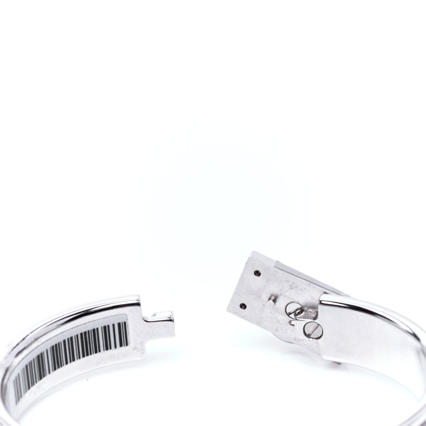 Enamel Clic Anneau Bracelet PM Marron Glace