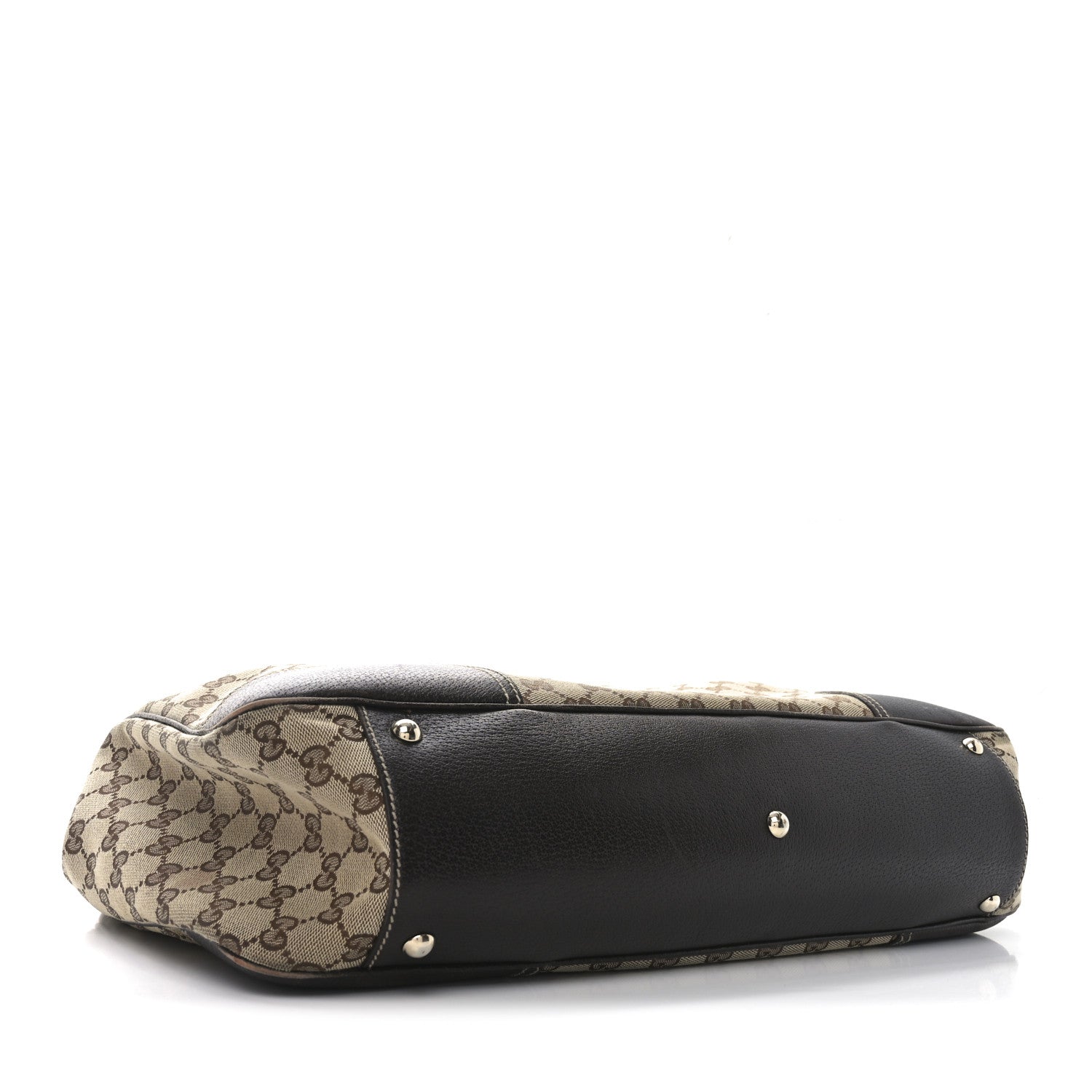 Gucci Monogram Large Princy Tote Dark Brown 4 of 12