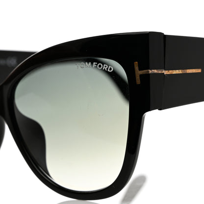Tom Ford Acetate Anoushka Cat Eye Sunglasses TF371 Black 7 of 9