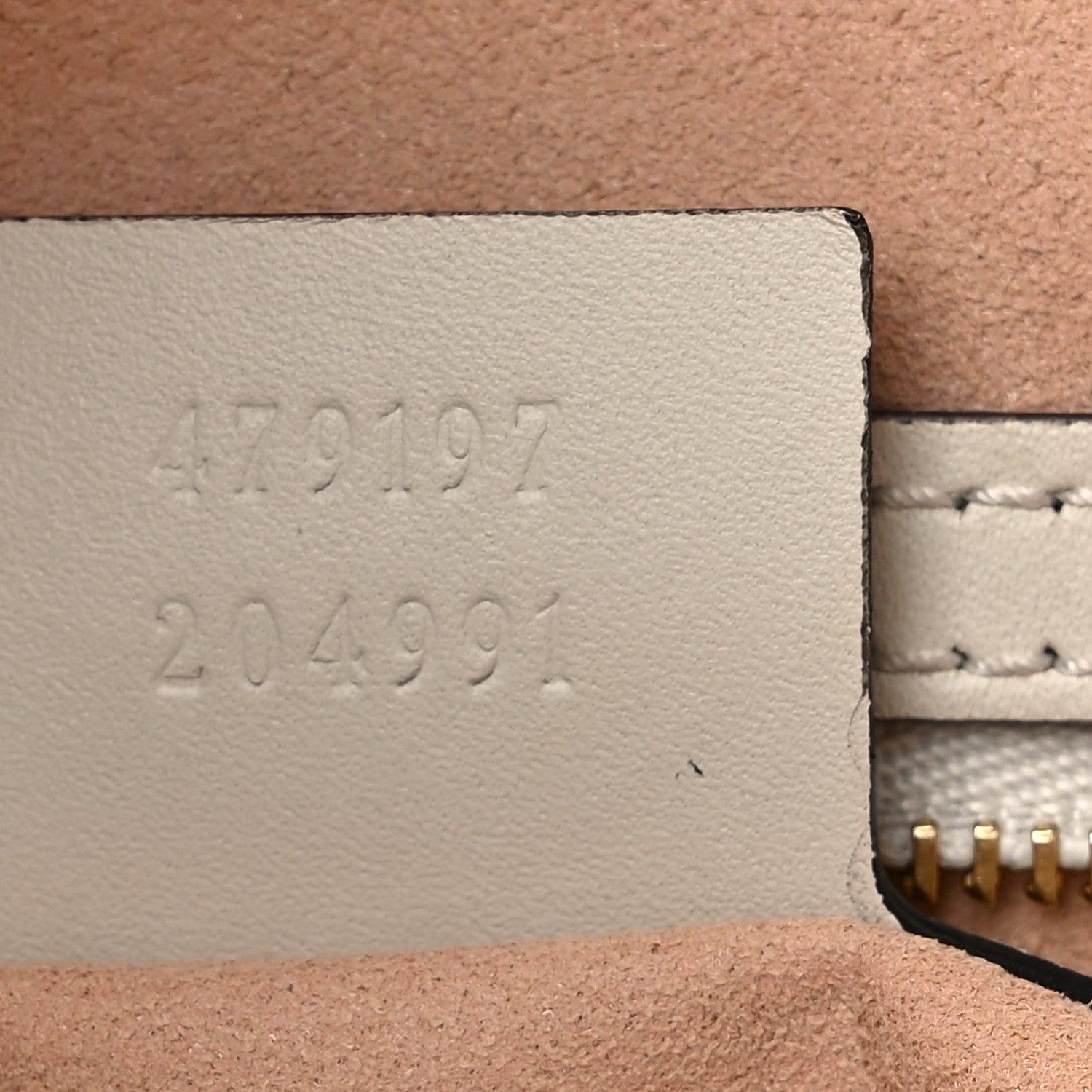 Gucci GG Supreme Monogram Medium Padlock Tote White 7 of 17