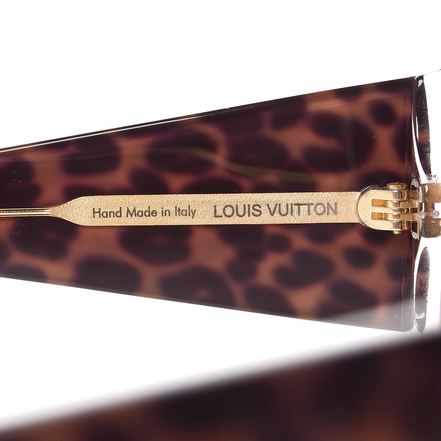 Louis Vuitton Leopard Marquise Sunglasses Z0207W Brown 6 of 8