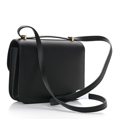 Hermes Epsom Constance 18 Black 3 of 11