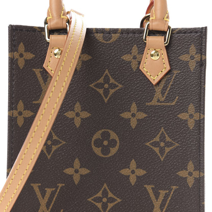 Louis Vuitton Monogram Petit Sac Plat 9 of 10