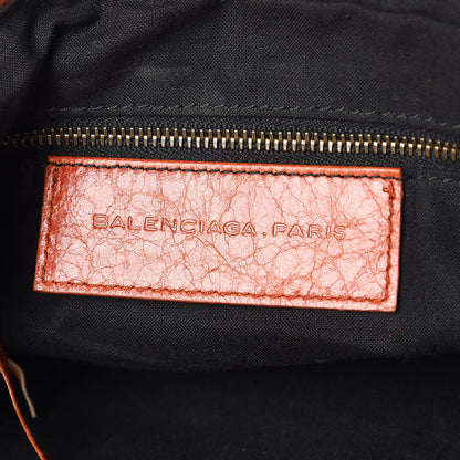 Balenciaga Agneau Classic Hardware Day Hobo Rouille 6 of 14