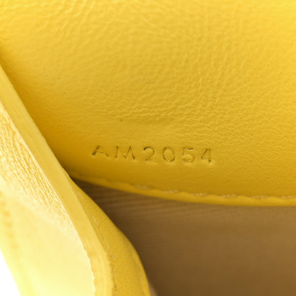 Jacquemus Smooth Calfskin La Petite Pochette Rond Carre Yellow 7 of 13