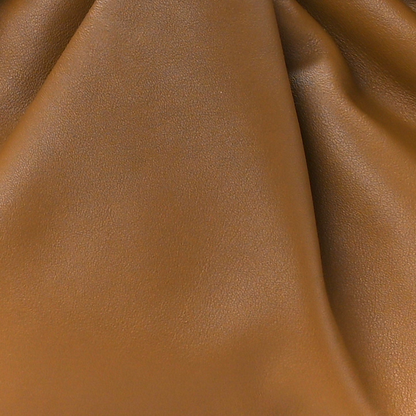 Smooth Butter Calf The Pouch Oversized Clutch Teak