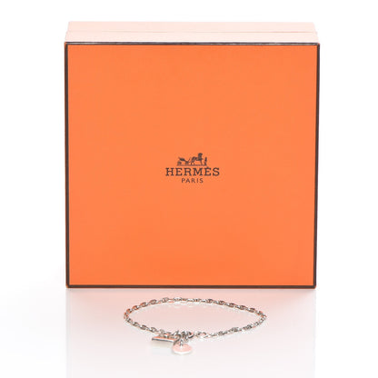 Hermes Sterling Silver Kelly Charm Bracelet 7 of 7