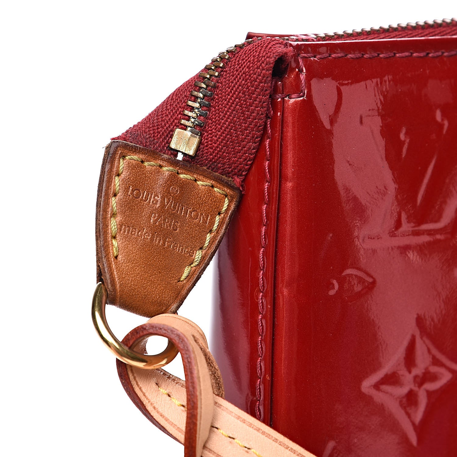 Louis Vuitton Vernis Pochette Accessories NM Pomme D'Amour 7 of 14