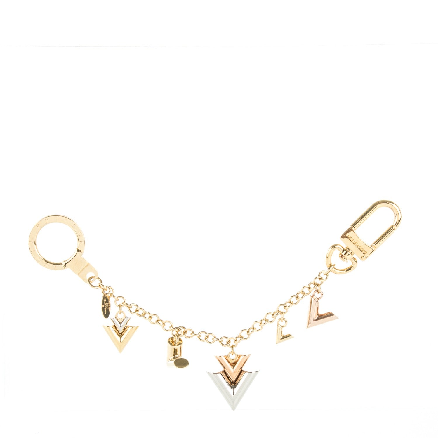 Louis Vuitton Jingle V Chain Bag Charm Gold 1 of 5