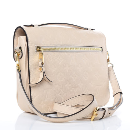 Louis Vuitton Empreinte Pochette Metis Creme 3 of 13