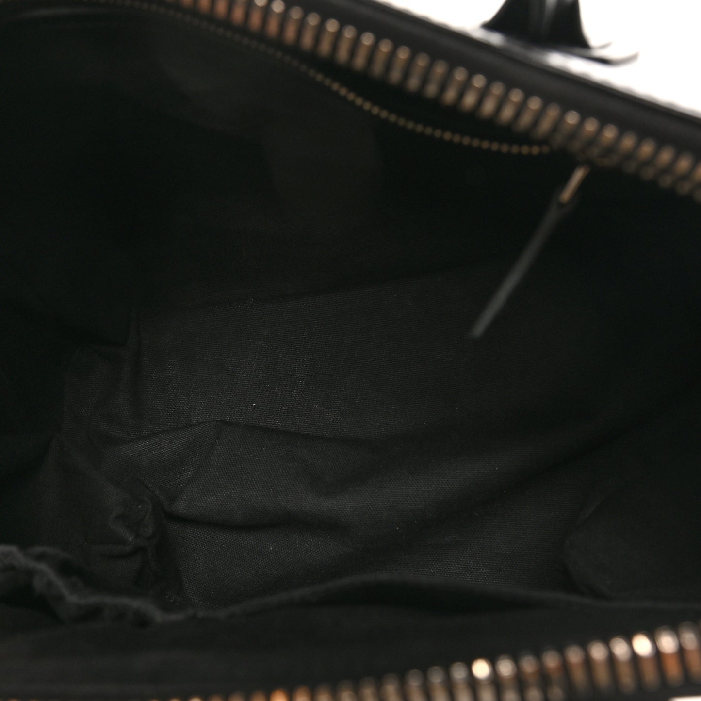 Shiny Lord Calfskin Medium Antigona Black
