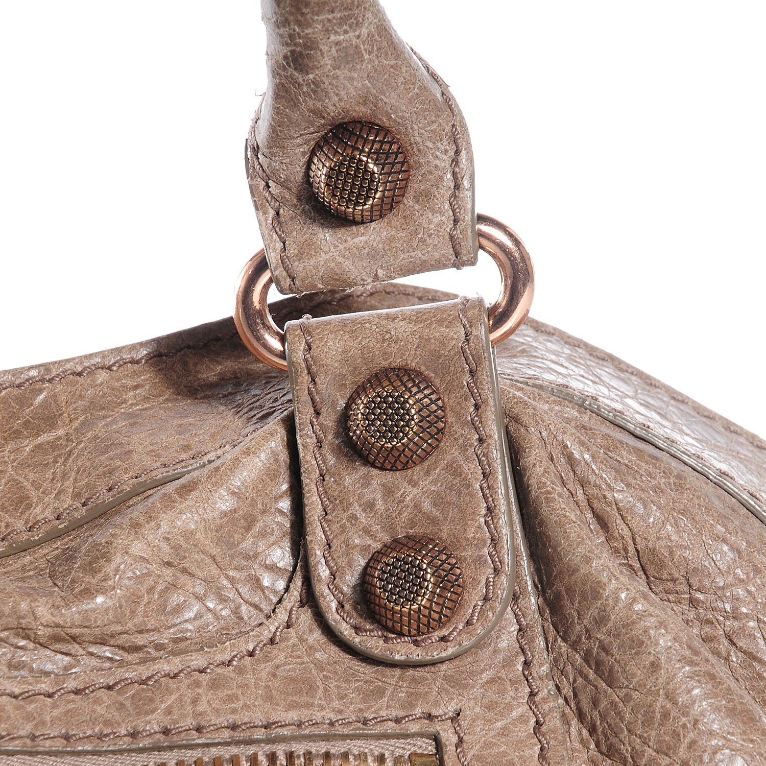 Balenciaga Agneau Giant 12 Rose Gold Hardware Town Gris Poivre 8 of 12